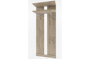 Настенная вешалка для одежды Оскар 60 с полками