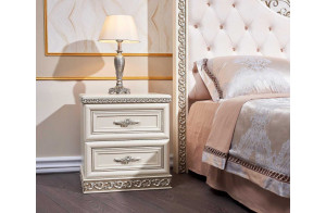 Тумба прикроватная Берта (жемчуг)