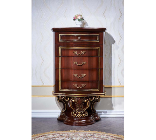 Комод в спальню Марелла (темный орех)