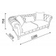 Двухместный диван-кровать VERSAY (Версай) VERS-02