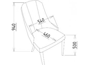 Комплект стульев Gravita (Гравита) GRAV-16-02