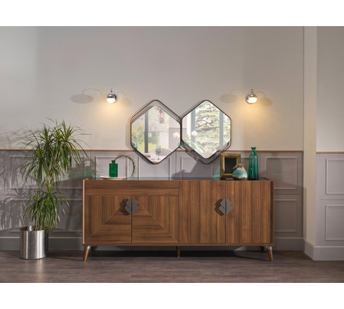 Длинный комод для посуды в гостиную Лорен (Loren) LORE-10