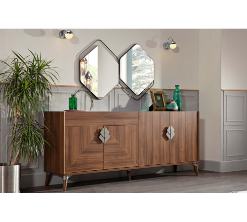 Длинный комод для посуды в гостиную Лорен (Loren) LORE-10