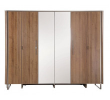 Шкаф шестидверный Миранте (Mirante) MINT-34