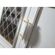 Двухстворчатый шкаф витрина для посуды в гостиную Волга(белая) VOLGA-13