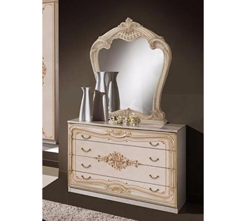 Комод с зеркалом Диана (беж)