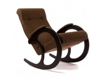 Кресло-качалка Комфорт № 3 из дерева с ортопедической спинкой сборно-разборное 