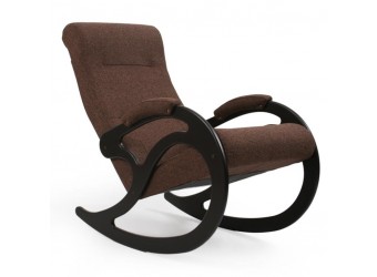 Кресло-качалка Комфорт № 5 из дерева с ортопедической спинкой сборно-разборное 