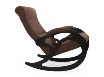Кресло-качалка Комфорт № 5 из дерева с ортопедической спинкой сборно-разборное 