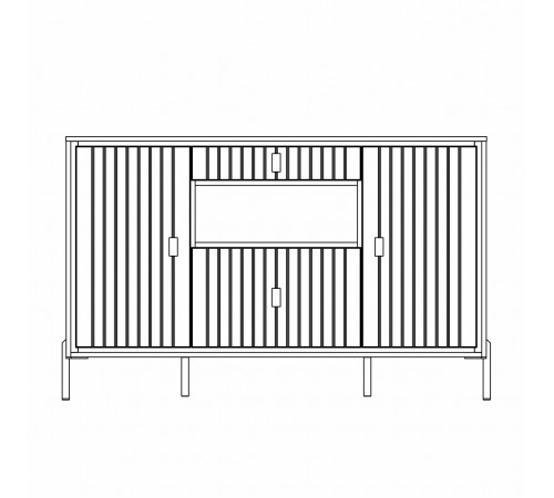 Тумба в гостиную Люксор МН-042-10