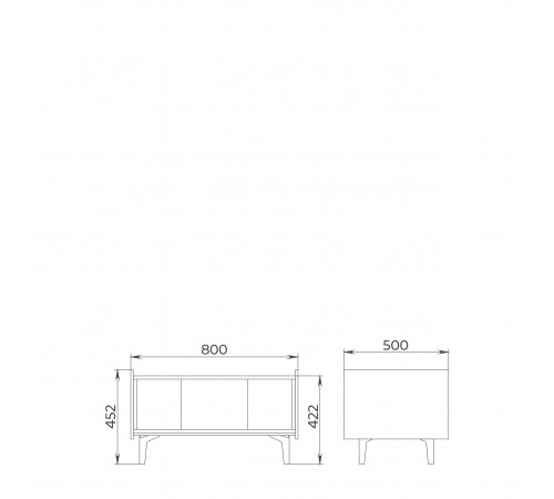 Журнальный столик Модена МН-048-26