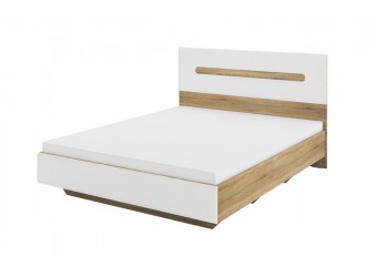 Двуспальная кровать без подъемного механизма Леонардо МН-026-10
