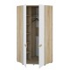 Угловой шкаф для одежды и белья Леонардо МН-026-11