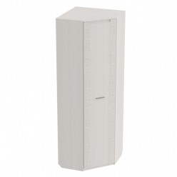 Угловой шкаф гардероб для гостиной Элана, цвет Бодега белая