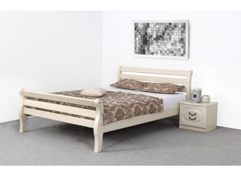 Двуспальная кровать Аврора (ясень жемчужный)
