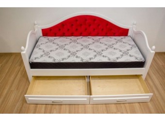 Односпальная кровать Арабелла MUR-116-01 с выдвижными ящиками
