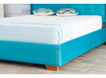 Двуспальная кровать Поло MUR-IK-POLO с мягкой спинкой