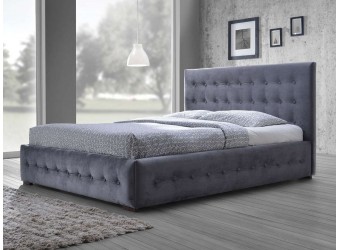 Двуспальная кровать Сандра MUR-IK-SANDRA с мягкой спинкой