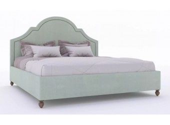 Двуспальная кровать Сандрин MUR-IK-SANDR с мягкой спинкой