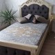 Двуспальная кровать Венеция MUR-101-01 с каретной стяжкой