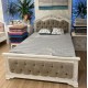 Односпальная кровать Венеция MUR-101-01 с каретной стяжкой