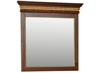 Зеркало настенное «Милана 13» П294.13 (черешня с золочением)