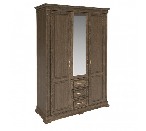 Шкаф «Верди Люкс» П434.10 (табак)