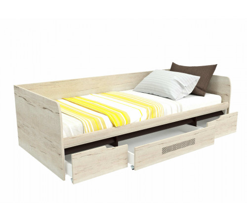 Односпальная кровать СМ-16 Мале с выдвижным ящиком