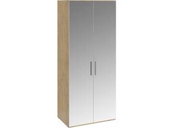 Шкаф для одежды с 2-мя зеркальными дверями «Николь» (Бунратти) СМ-295.07.004