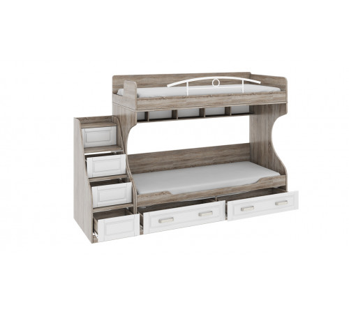 Двухъярусная кровать «Прованс» СМ-223.11.001