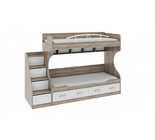 Двухъярусная кровать «Прованс» СМ-223.11.001