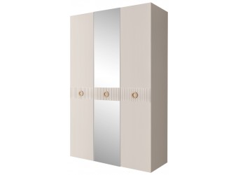 Трехстворчатый шкаф для одежды с зеркалом Богемия Филлини (Bogemia-Fillini) БМШ1/3 (Fi)