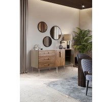 Комод для гостиной Богемия Вуд (Bogemia Wood) БМКМ-4(Wo)[5][10]