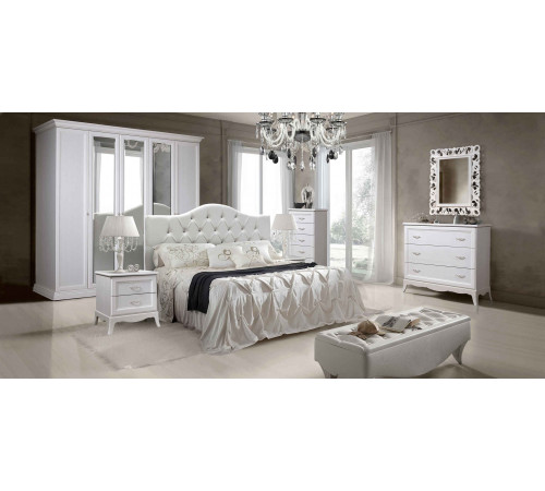 Спальня Амели 2 (выбеленный дуб)