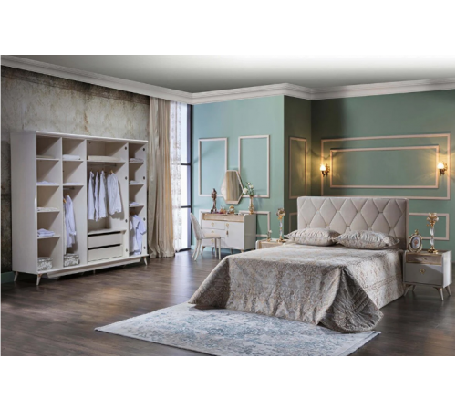 Шкаф платяной Монреаль (Monreal) 5-ти дверный